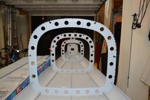 Prep for side skin installation