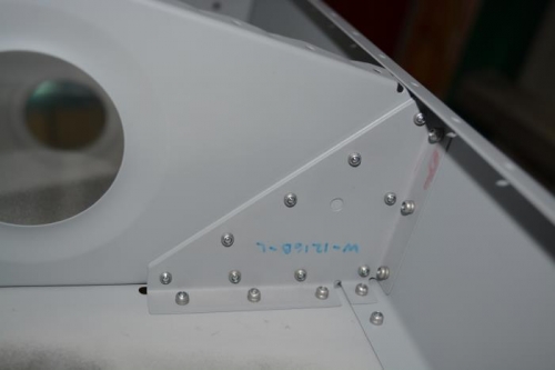 Managed to get to all locations and keep the rivets all facing the same way