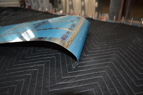 Doubler shaped to fit