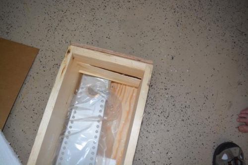 Small amount of damage at the end of the spar box, but no damage to the spar