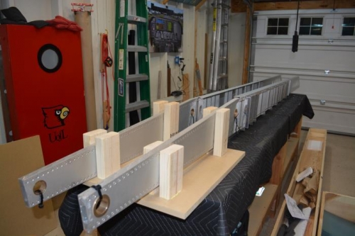 Build some spar stands based on Brent Connelly's design