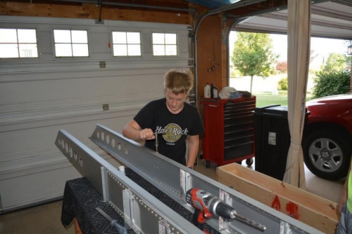 Benjamin also helping