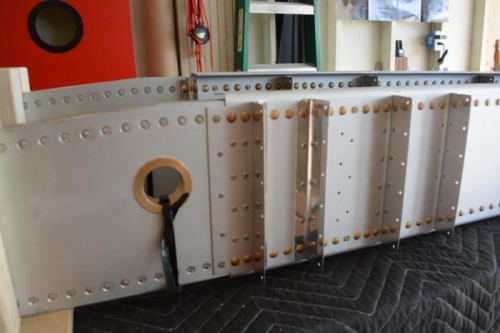 Also riveted all the other brackets