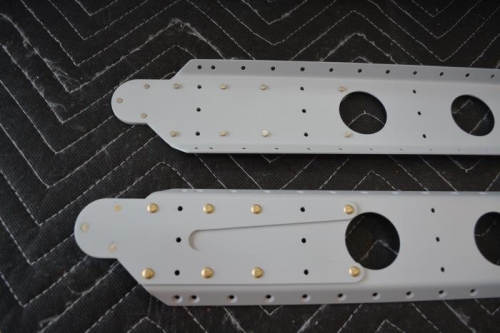 Rivets went very well...even the fush rivets into matching c-sinks