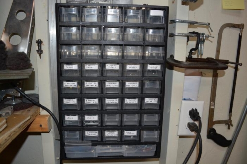 Organized some of the misc. hardware