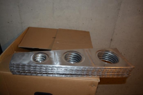 Last of the wing ribs deburred and straightened