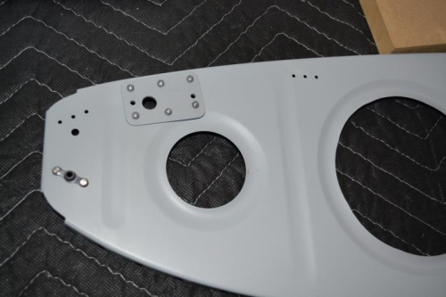 Added nut plate and bracket