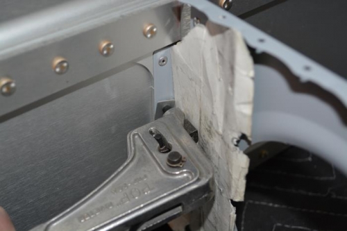 Back flange was a little harder to reach