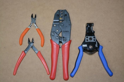 Tools needed in prep fro wireing