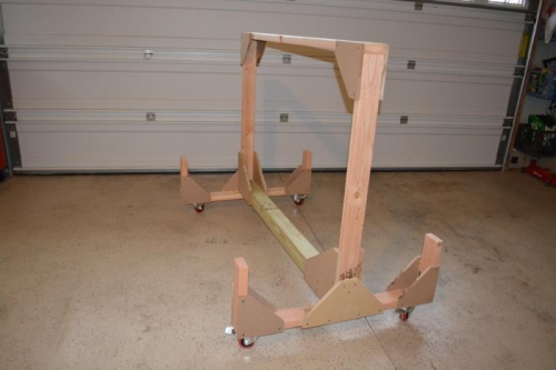 Spent a couple days gathering the supplies and building the stand