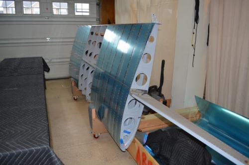 Left wing in the stand