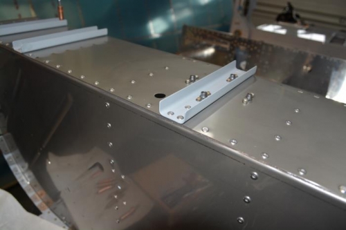 Applied a thin layer (real thin) and attached shelf