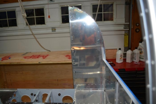 F-1207 baggage bulkhead fit check