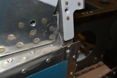 Tried to seal open gap