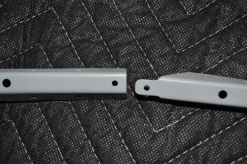 I had to girind down the tab a little to get it to fit into the fwd edge channel