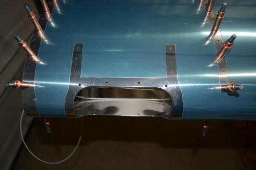 Cutout complete and holes final sized