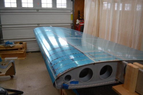 Next step to finish up the right wing tip.