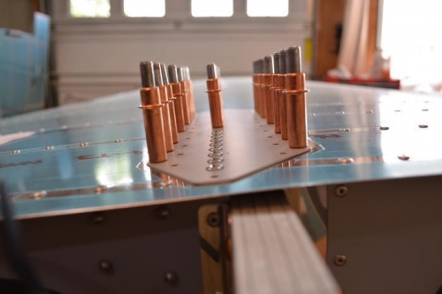 All the BSPQ-5-4 in place, but need to come back and grind down the mandrel that sticks out