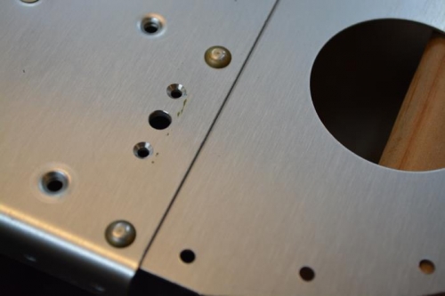 Added countersink to bulhead