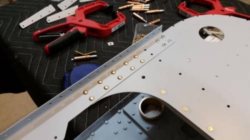 Requires 3 different type of rivets