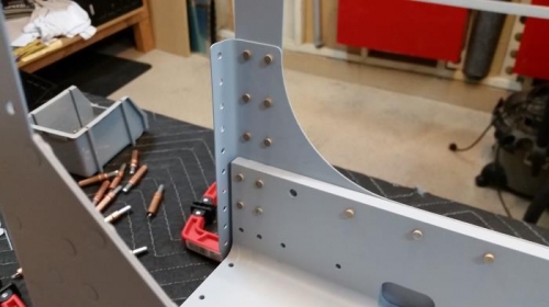 F-1204 rivets turned out well