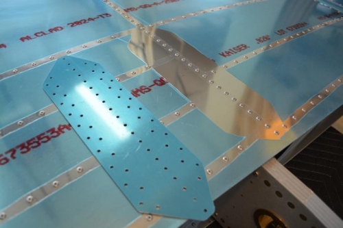 Removal of wing spar cap rivets per SB 14-11-03