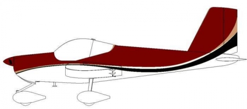 This is supposed to be candy apple red over top a black stripe with gold accents