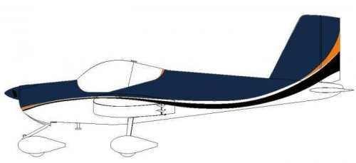 Same scheme except with blue and orange accents