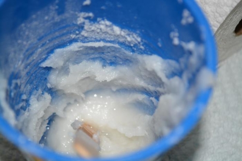 mixed up per instructions a small amount