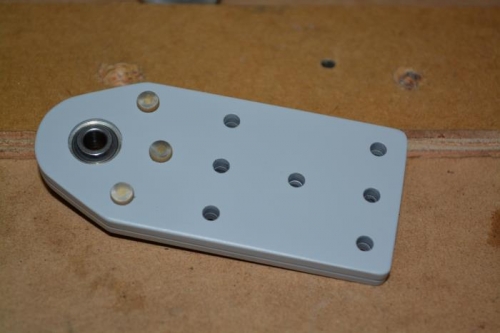 back side of bearing bracket