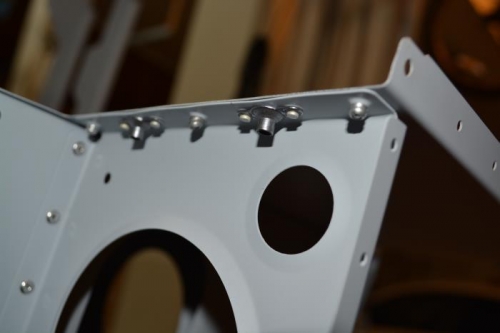 Attached the remaining rear bagage ribs