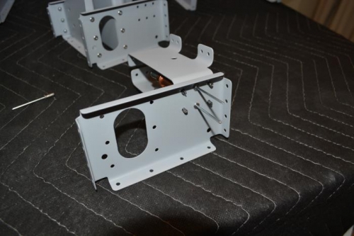 Prep and assembly of mixer housing