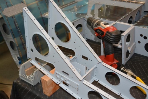 two ribs assembled 6 to go