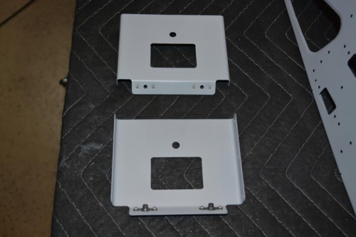 Deburr, prep, prime and attache nut plates