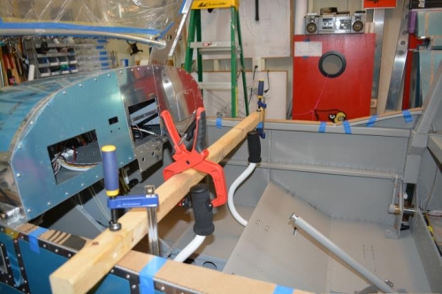 control sticks locked in place (ref step 6)