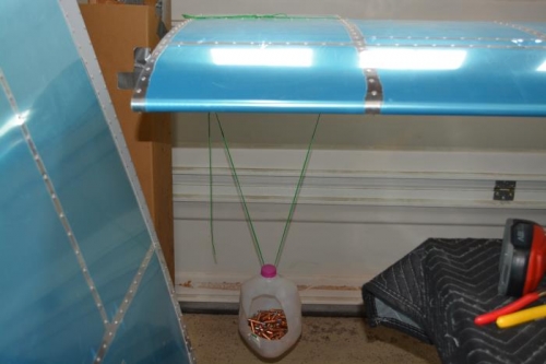 added weight to stabilator