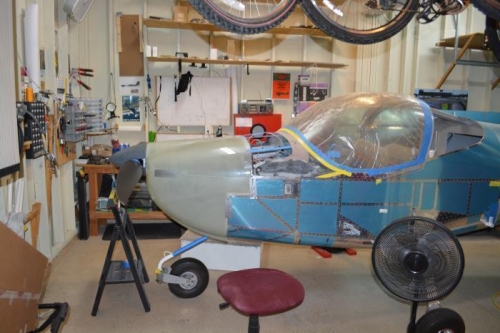 cowling trimmed to within 1/8