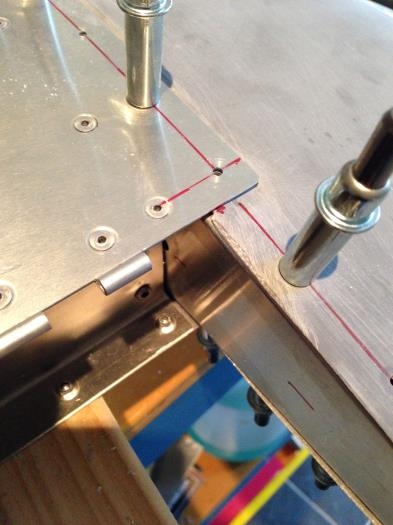 Noticed hinge is incorrect - bugger