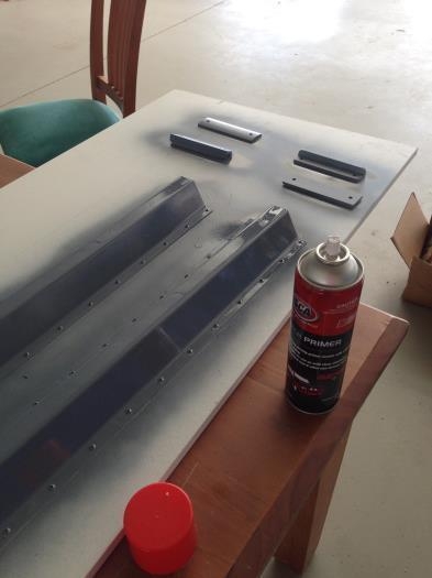 Etch and paint mid grey