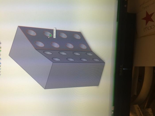 14.3 deg V-Block in Solidworks