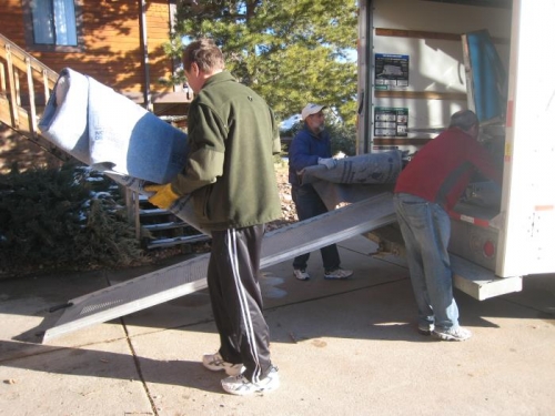 Started with the little pieces.