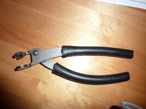 straightned plier now with rubber hose