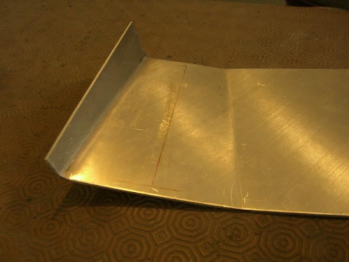 Started bends with the 3 in 1 sheet metal tool