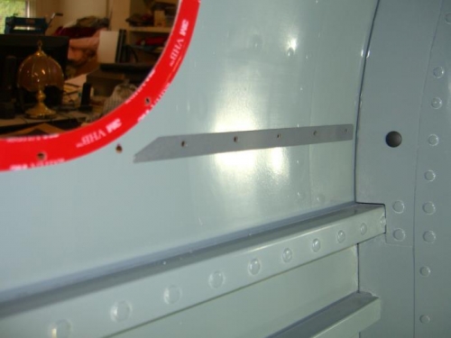Spacer installed using VHB tape