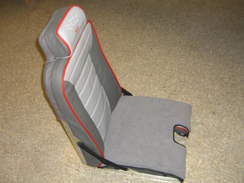 Seat with protective cover