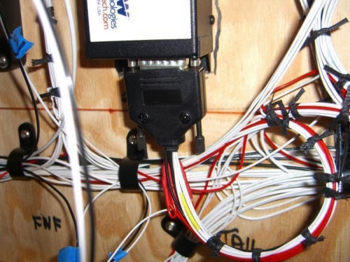 Red IBBS output wires