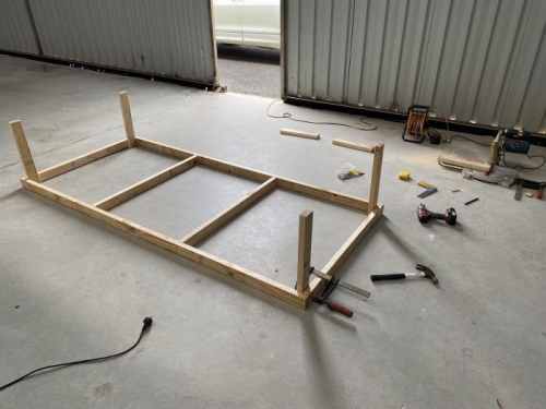 Assembling the frame