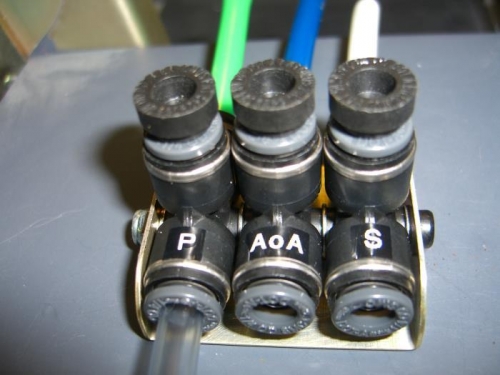 Test ports plugged