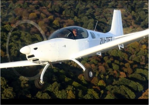 Factory test flight with James Pitman