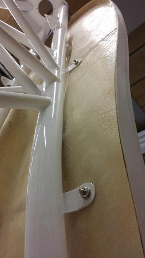 Seat Back Tabs Bent & Aligned